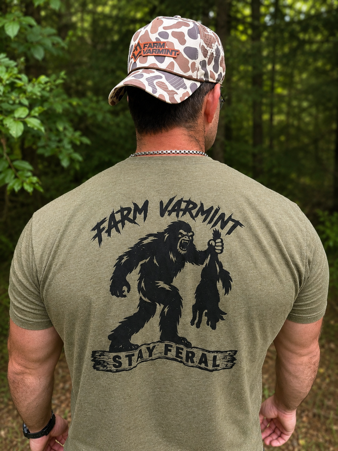 Stay Feral Sasquatch Tee