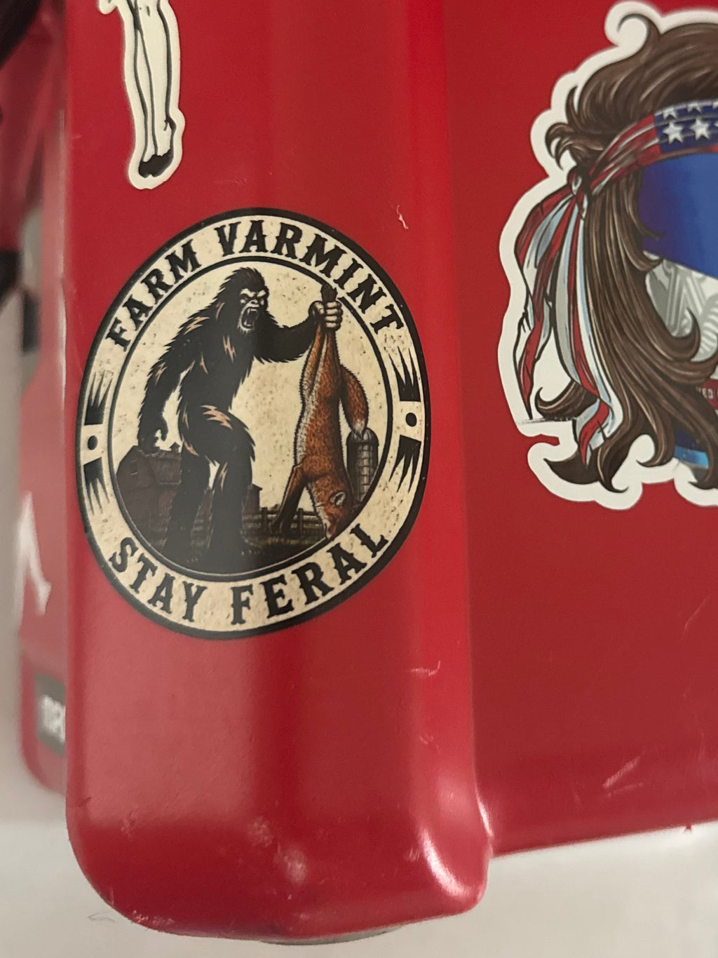 Stay Feral Squatch Sticker